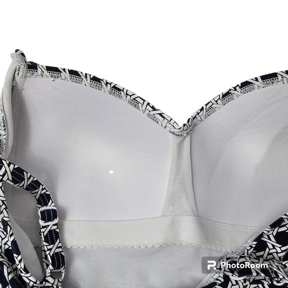 Bond-eye Australia One-piece Swimsuit Navy/White US Size 6, AUS 10 D/DD - Picture 7 of 10